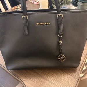 Michael Kors Large Leather Tote Bag